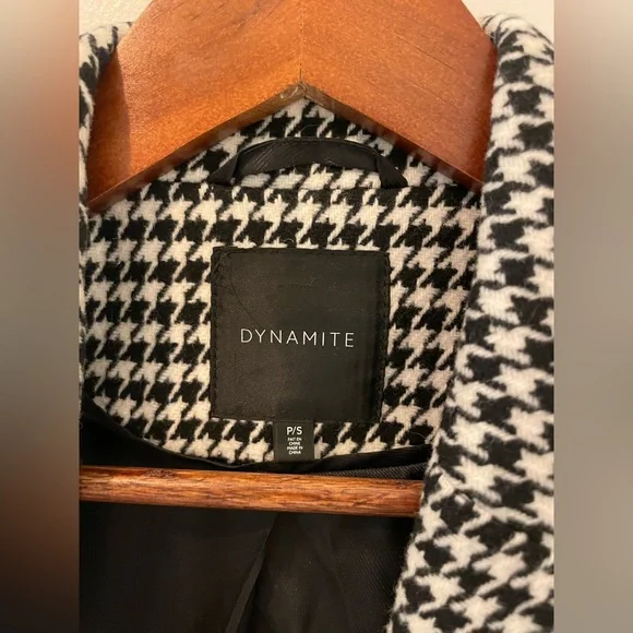 Dynamite houndstooth jacket - Picture 3 of 4